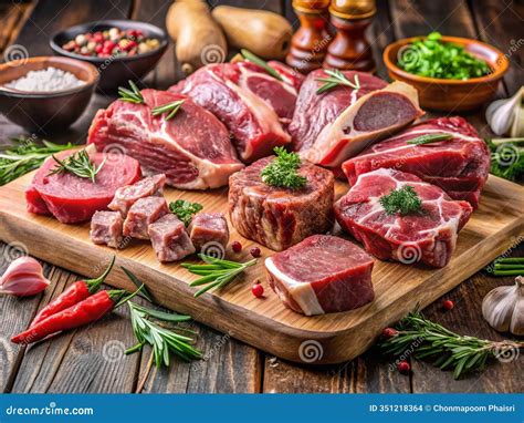 Goat Meat Chart. Butchery Poster With Goat Meat Cuts And Paper Craft ...