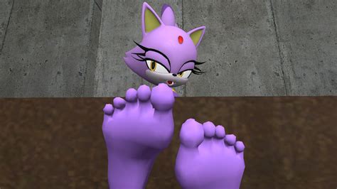 Blaze feet tease 2 by hectorlongshot on DeviantArt