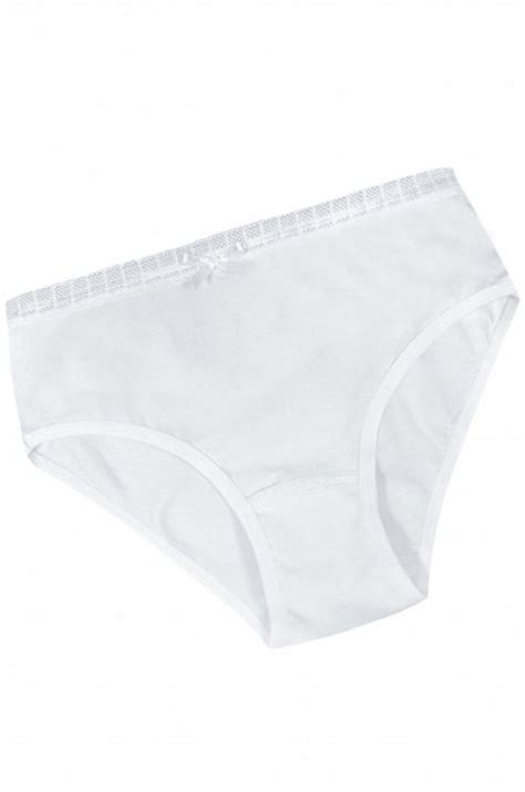 Трусы для девочки OTS 6635598 белый купить оптом в HappyWear.ru