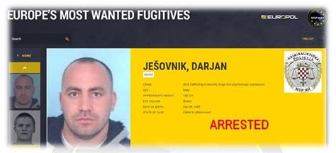 Uhićen jedan od najtraženijih bjegunaca: Otkrivamo identitet - Dnevno.hr