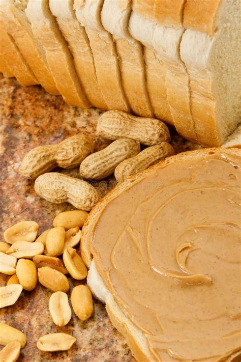 Creamy Peanut Butter stock image. Image of nutshell, horizontal - 18518933