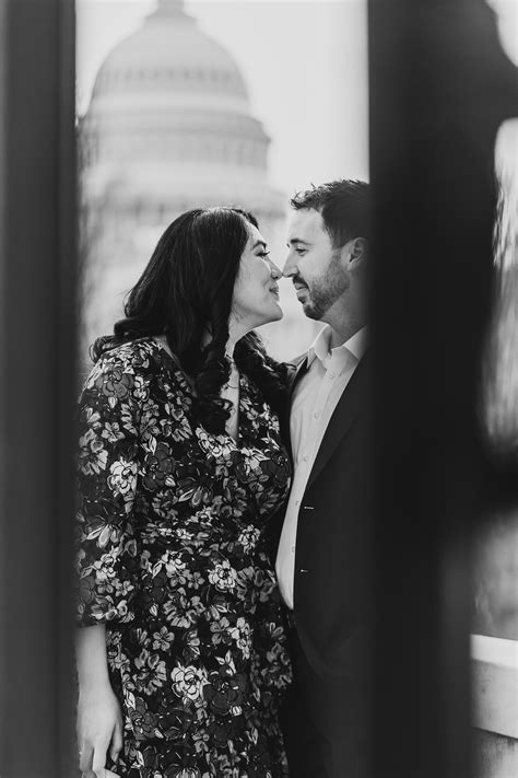 Adam & Lila's Capitol Hill Engagement Session | Jonathan & Hannah