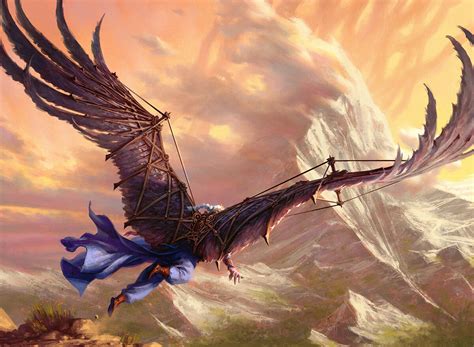 Raven Wings MtG Art from Kaldheim Set by Andrew Mar - Art of Magic: the ...