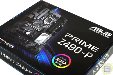Обзор материнской платы ASUS Prime Z490-P GreenTech_Reviews
