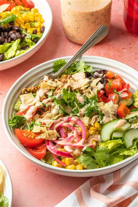 The BEST (easy) Taco Salad Dressing Recipe - Simply Whisked