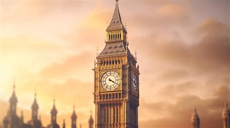 Premium Photo | The london clock