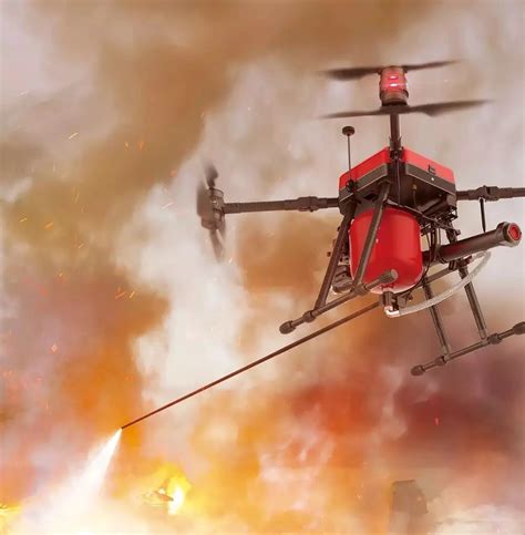 Fire Fighting Drone Fire Drone Emergency Rescue Professional Fire ...