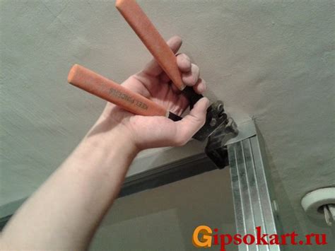 Как сделать угол из профиля для гипсокартона