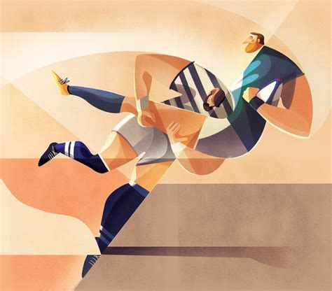 Лучшие иллюстрации по версии пользователей Behance | Sport illustration ...
