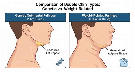 double chin     skinny