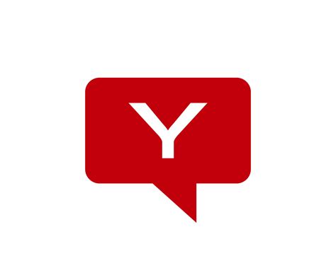 Letter Y Chat Logo. Communication Logo Design Template 17489911 Vector ...