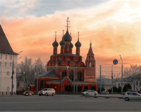 Закатный Ярославль | Пикабу