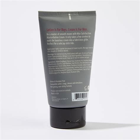 MAX Satisfaction // Masturbation Cream // 3 oz - Pure Instinct