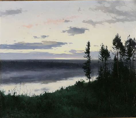 Шильдер Андрей Николаевич (1861–1919) «К ночи» (1917 г. Холст, масло ...