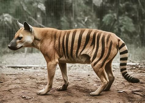 Download Tasmanian Tiger, Extinct, Animal. Royalty-Free Stock ...