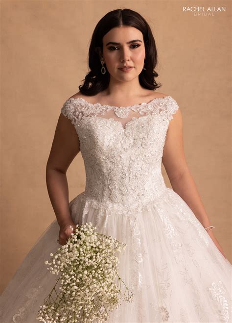 Dipped Ball Gown Ball Gown Bridal in Color | Style - RB6155