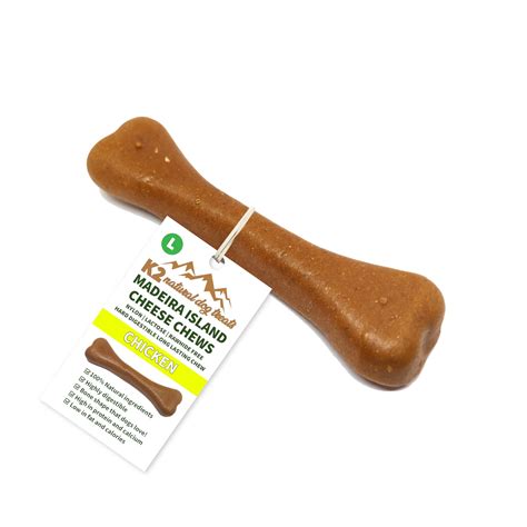 K2 Natural Dog Chews – Cheese & Chicken Chews, Easily Digestible Treat