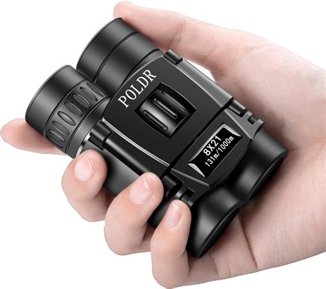 Amazon.com : POLDR 8x21 Small Compact Lightweight Binoculars for Adults ...