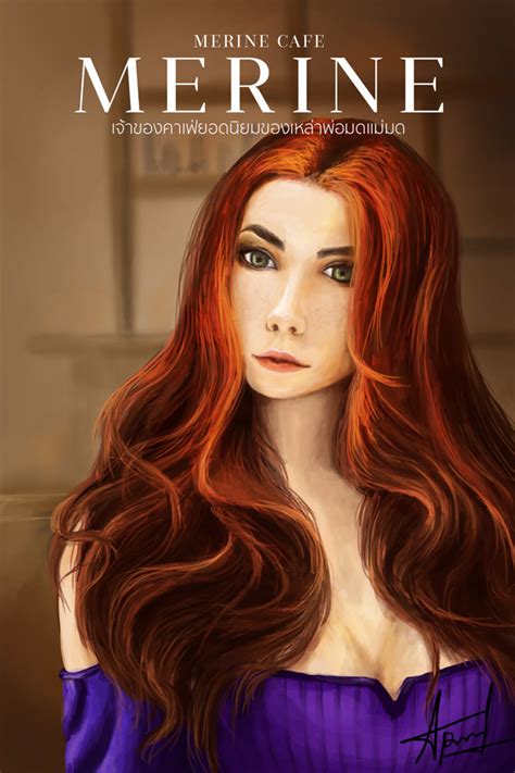ArtStation - Merine, owner of the Merine Cafe'