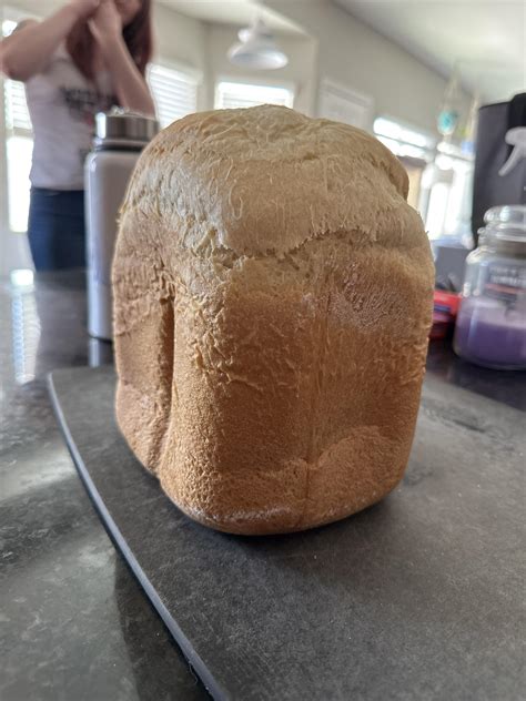 My first Hawaiian bread loaf from a Tiktok recipe : r/BreadMachines
