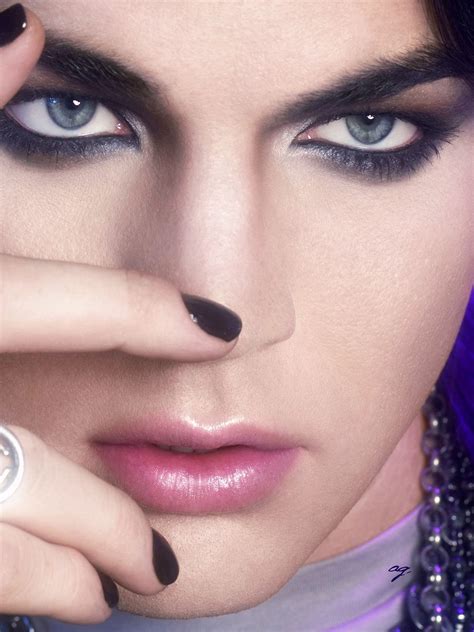 Adam Lambert Makeup
