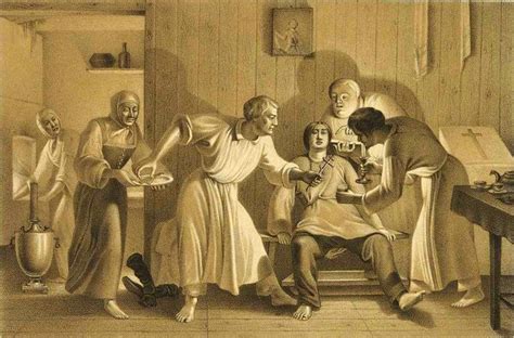 skoptsy preparing for castration, 1844. from vladimir dal's study of ...