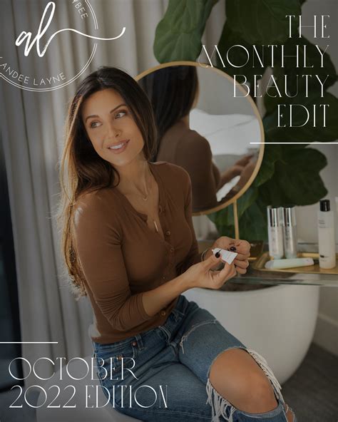 The Monthly Beauty Edit // October 2022 - Andee Layne