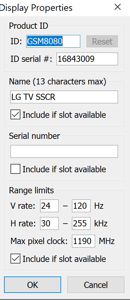 Custom Resolution Utility (CRU) - Page 529