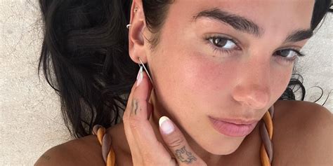 Dua Lipa Ends Summer With a Satin String Bikini and a Photo Dump