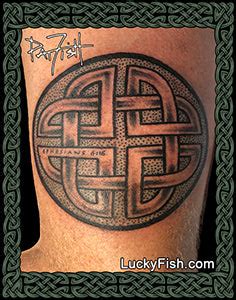 celtic knot tattoos tagged knot luckyfish art