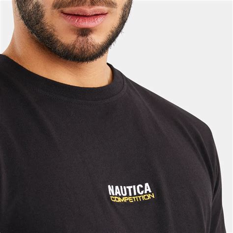 Nautica Ανδρικό T-shirt Μαύρο 3NCN7I00972-011