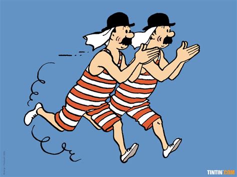 FONDS D'ÉCRANS DUPONT & DUPOND - TINTINOMANIA
