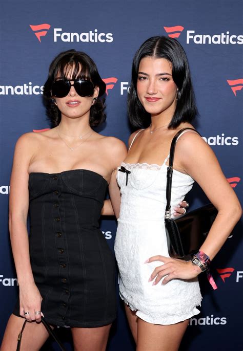 CHARLI and DIXIE D’AMELIO at Michael Rubin’s 2024 Fanatics Super Bowl