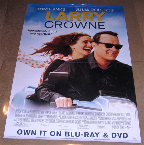 Larry Crowne Movie Poster 27x40 1 Used Tarina Pouncy, Joshua Biton, Pa ...