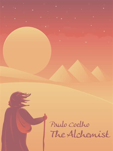 Paulo Coelho - 'The Alchemist' book cover. :: Behance