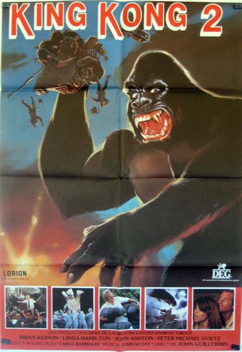 "KING KONG 2" MOVIE POSTER - "KING KONG 2" MOVIE POSTER