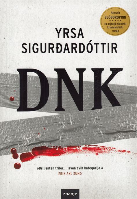 DNK, Sigurđardottir Yrsa - Knjižara Dominović