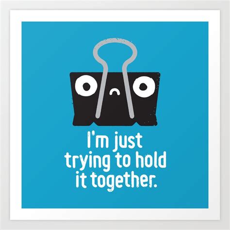Get a Grip Art Print by David Olenick | Society6