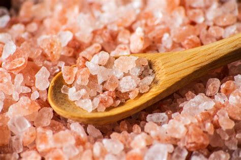 Himalayan crystal salt stock image. Image of crystal - 135651215