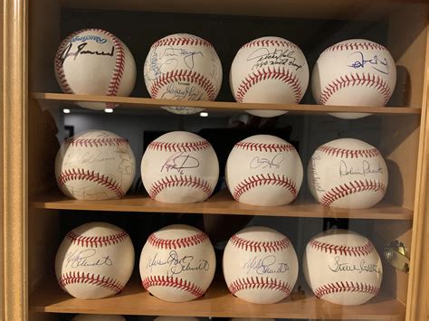 Thought I’d share some of my autographed Phillies’ baseballs : r/phillies