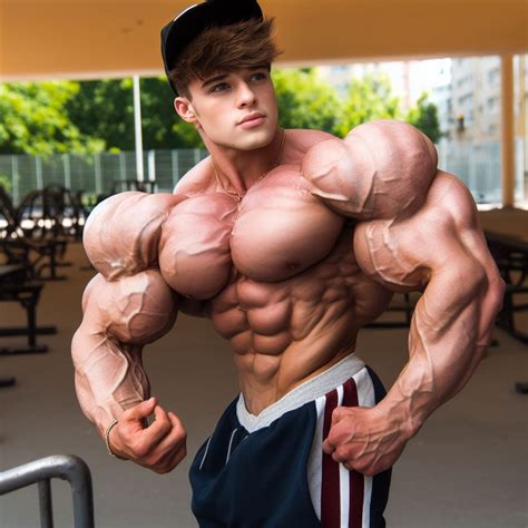 Shredded teen muscle by AI-Muslephantasies on DeviantArt