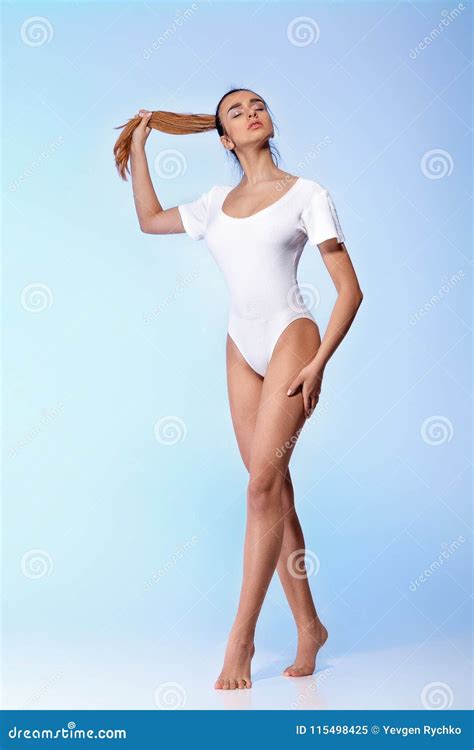 Woman with Perfect Slim Body Stock Image - Image of ballet, attractive ...