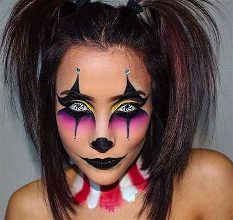 15+ Easy Clown Halloween Makeup Ideas & Looks 2018 - Idea Halloween