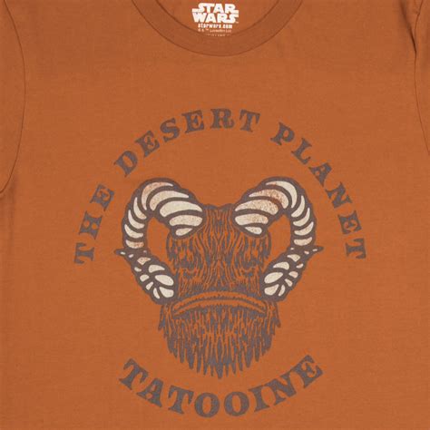 Star Wars Tatooine Bantha Orange Tee | Official Apparel & Accessories ...