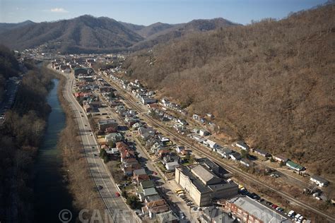 AerialStock | Aerial photograph of Logan, West Virginia