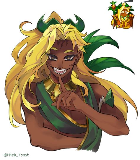 Cookie run Ananas Dragon by HlebToast on DeviantArt