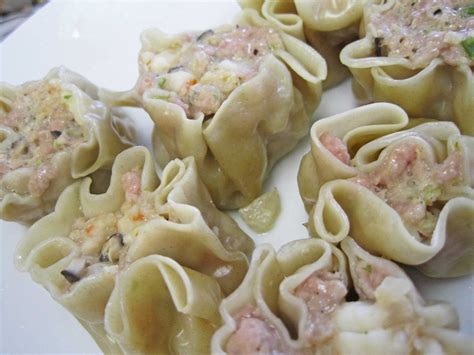 Steamed Shrimp and Pork Dumplings | Cooking, Pork dumpling, Cooking and ...