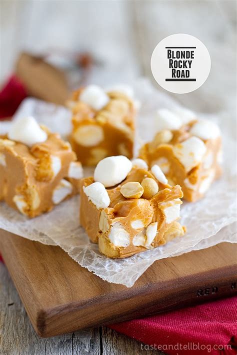 Blonde Rocky Road - Taste and Tell