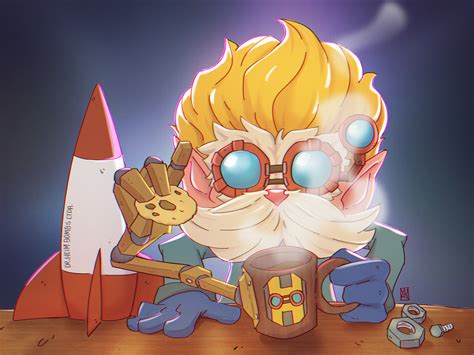 Yuri Soares - Heimerdinger (League of Legends) | Fanart