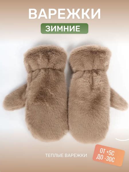 Варежки Зимние купить на OZON по низкой цене (1733987167)